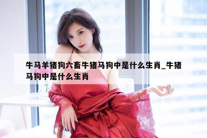 牛马羊猪狗六畜牛猪马狗中是什么生肖_牛猪马狗中是什么生肖